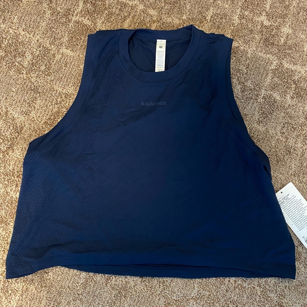 lululemon athletica Navy Blue Women's Top